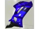 Azul Negro Carenado Moto Yamaha R6 17-23 Azul Negro Carenado Moto Yamaha R6 17-23