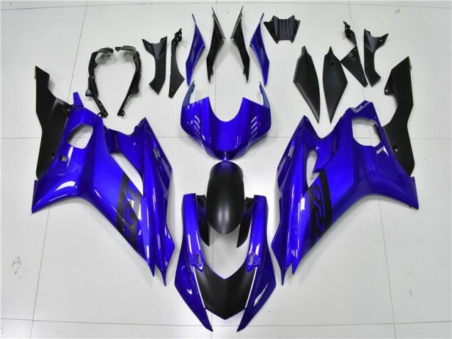 Azul Negro Carenado Moto Yamaha R6 17-23 Azul Negro Carenado Moto Yamaha R6 17-23