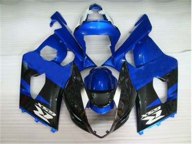 Azul Negro Carenados Moto Suzuki GSXR 1000 K3 03-04