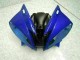 Azul Negro Carrocería Motocicletas Yamaha R6 06-07