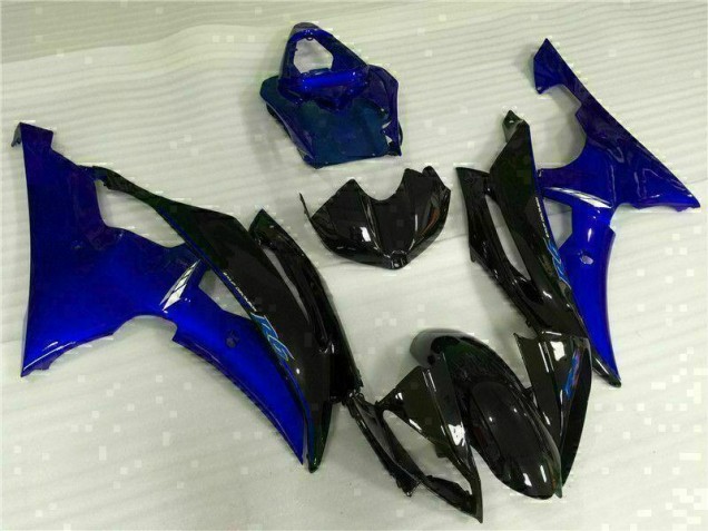 Azul Negro Carrocería Motocicletas Yamaha R6 08-16 Azul Negro Carrocería Motocicletas Yamaha R6 08-16