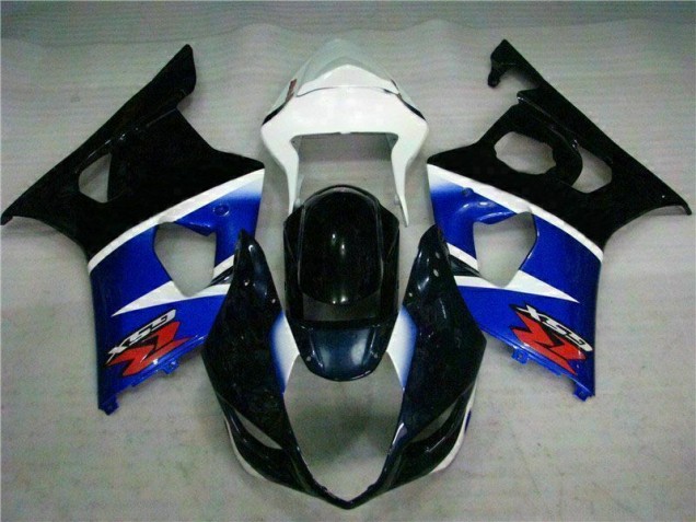 Azul Negro Kit Completo Carenado Moto Suzuki GSXR 1000 K3 03-04