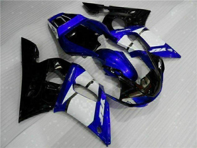 Azul Negro Kits ABS Carenado Motocicleta Yamaha R6 98-02