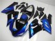 Azul Negro Kits Completo Carenado Moto ABS Kawasaki ZX6R 05-06