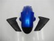 Azul Negro Kits Completo Carenado Moto ABS Kawasaki ZX6R 05-06