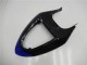 Azul Negro Kits Completo Carenado Moto ABS Kawasaki ZX6R 05-06