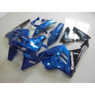 Azul Negro Llama Carenado Moto Kawasaki ZX9R 94-97