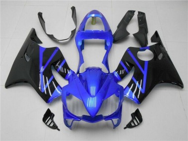 Azul Negro Plástica Moto Honda CBR 600 F4i 01-03