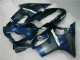 Azul Plata Carenado Moto Honda CBR 600 F4i 04-07