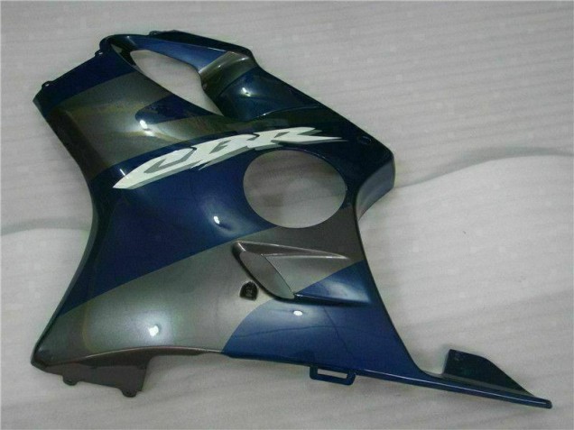 Azul Plata Carenado Moto Honda CBR 600 F4i 04-07