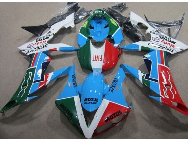 Azul Rojo Verde Motul Kits Carenado Moto Honda CBR 1000 RR 04-05