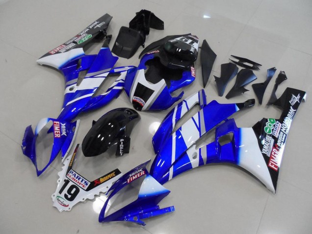 Azul Sterilgarda Carenado Moto Yamaha R6 06-07 Azul Sterilgarda Carenado Moto Yamaha R6 06-07