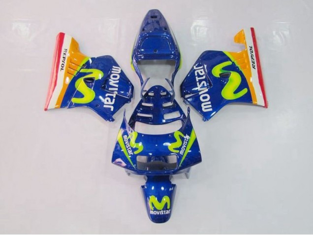 Azul Verde Carenado Moto Honda NSR 250 MC28 P4 94-96 Azul Verde Carenado Moto Honda NSR 250 MC28 P4 94-96