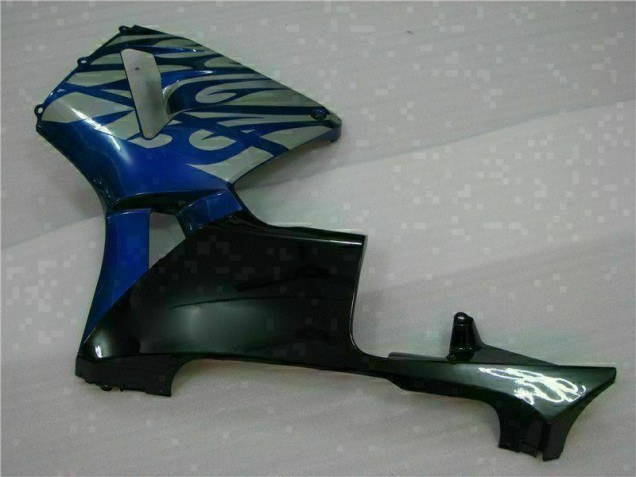 Azul con Plata Llama Carenado Moto Honda CBR 600 RR 03-04 Azul con Plata Llama Carenado Moto Honda CBR 600 RR 03-04