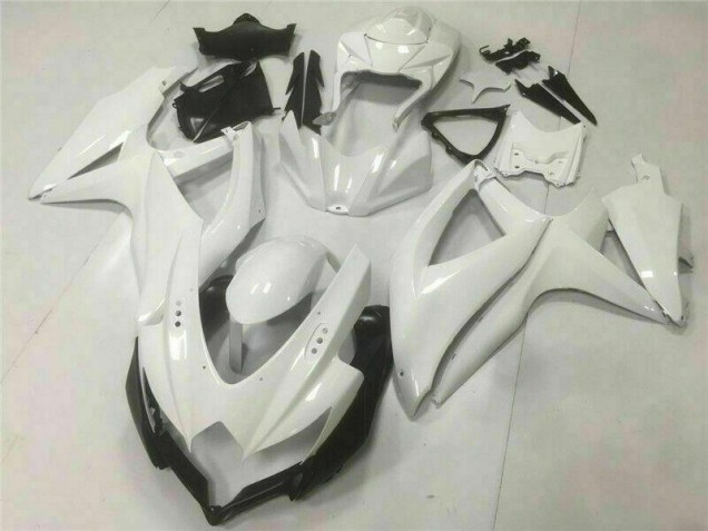 Blanco ABS Kits Carenado Moto Suzuki GSXR 600 / 750 K8 08-10 Blanco ABS Kits Carenado Moto Suzuki GSXR 600 / 750 K8 08-10