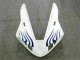 Blanco ABS Moto Plástica Yamaha R1 02-03 Blanco ABS Moto Plástica Yamaha R1 02-03