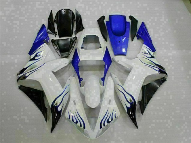Blanco ABS Moto Plástica Yamaha R1 02-03 Blanco ABS Moto Plástica Yamaha R1 02-03
