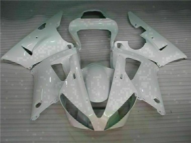 Blanco ABS Moto Plásticos Yamaha R1 00-01