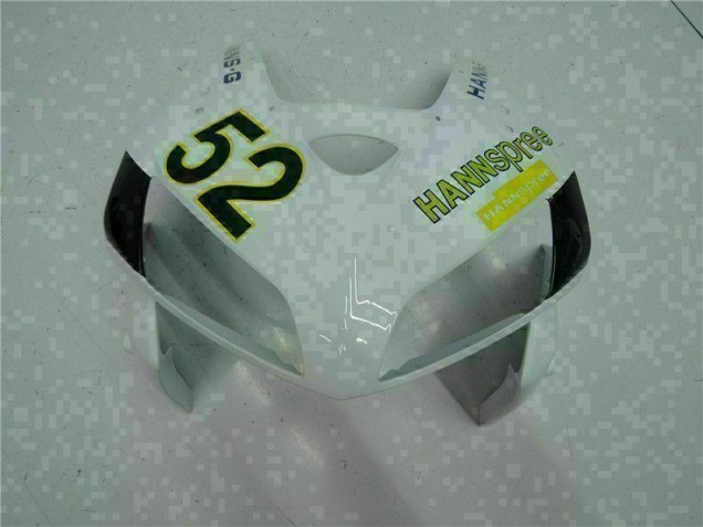 Blanco Amarillo Verde 52 Carenado Moto Honda CBR 600 RR 05-06 Blanco Amarillo Verde 52 Carenado Moto Honda CBR 600 RR 05-06
