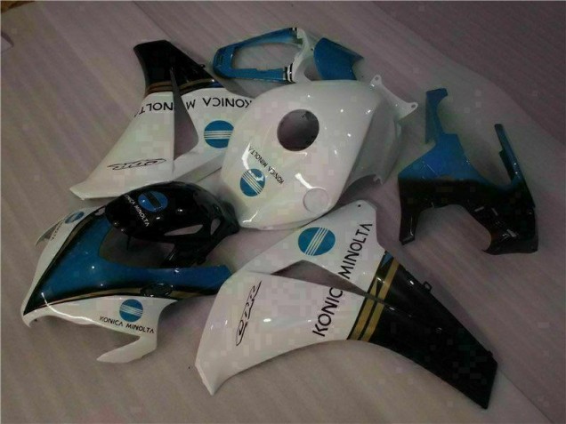 Blanco Azul ABS Moto Plástica Honda CBR 1000 RR 08-11 Blanco Azul ABS Moto Plástica Honda CBR 1000 RR 08-11