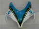 Blanco Azul ABS Moto Plástica Honda CBR 1000 RR 08-11 Blanco Azul ABS Moto Plástica Honda CBR 1000 RR 08-11