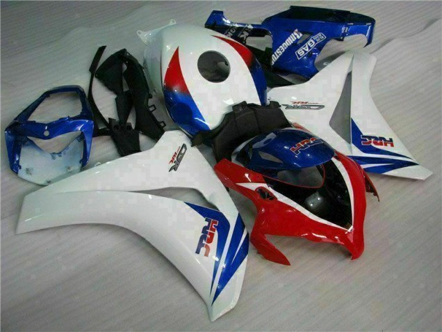 Blanco Azul ABS Moto Plástico Honda CBR 1000 RR 08-11