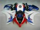 Blanco Azul ABS Moto Plástico Honda CBR 1000 RR 08-11