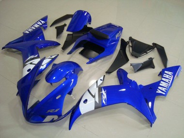 Blanco Azul Carenado Moto Yamaha R1 02-03
