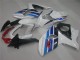 Blanco Azul Carenados Moto Suzuki GSXR 1000 K9 09-16 Blanco Azul Carenados Moto Suzuki GSXR 1000 K9 09-16