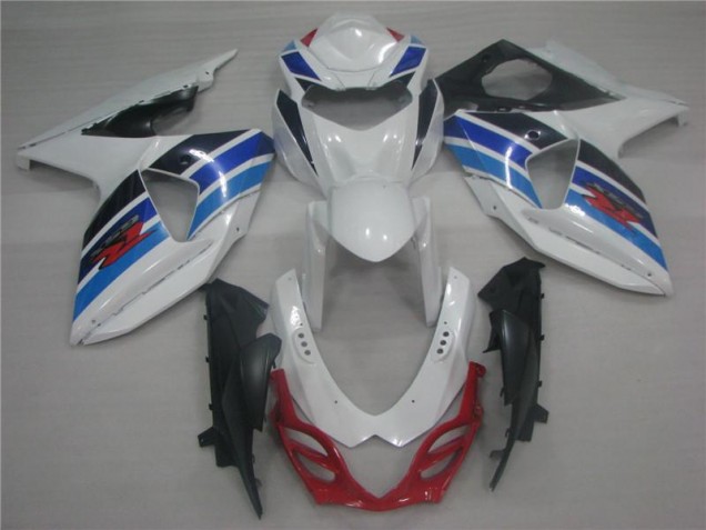 Blanco Azul Carenados Moto Suzuki GSXR 1000 K9 09-16 Blanco Azul Carenados Moto Suzuki GSXR 1000 K9 09-16