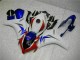 Blanco Azul Carrocería Motocicletas Honda CBR 1000 RR 08-11 Blanco Azul Carrocería Motocicletas Honda CBR 1000 RR 08-11