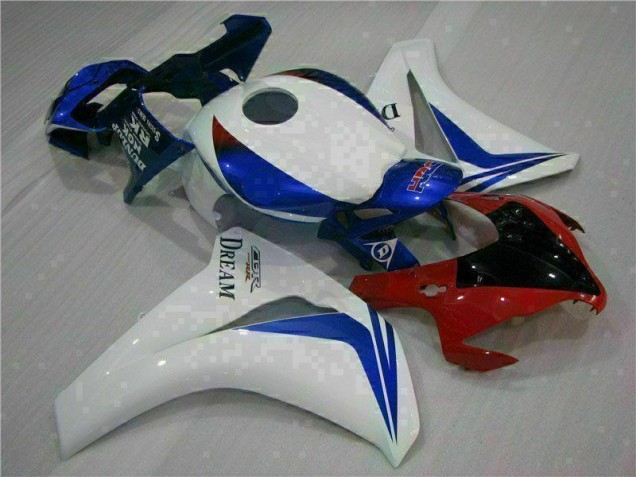 Blanco Azul Kits ABS Carenado Motocicleta Honda CBR 1000 RR 08-11 Blanco Azul Kits ABS Carenado Motocicleta Honda CBR 1000 RR 08-11