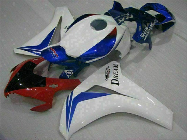 Blanco Azul Kits ABS Carenado Motocicleta Honda CBR 1000 RR 08-11 Blanco Azul Kits ABS Carenado Motocicleta Honda CBR 1000 RR 08-11