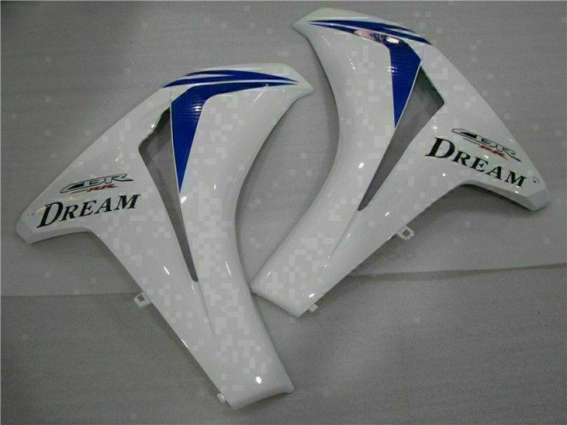 Blanco Azul Kits ABS Carenado Motocicleta Honda CBR 1000 RR 08-11 Blanco Azul Kits ABS Carenado Motocicleta Honda CBR 1000 RR 08-11