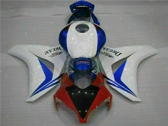 Blanco Azul Kits ABS Carenado Motocicleta Honda CBR 1000 RR 08-11 Blanco Azul Kits ABS Carenado Motocicleta Honda CBR 1000 RR 08-11