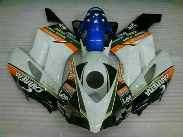 Blanco Azul Kits Completo Carenado Moto Honda CBR 1000 RR 04-05 Blanco Azul Kits Completo Carenado Moto Honda CBR 1000 RR 04-05