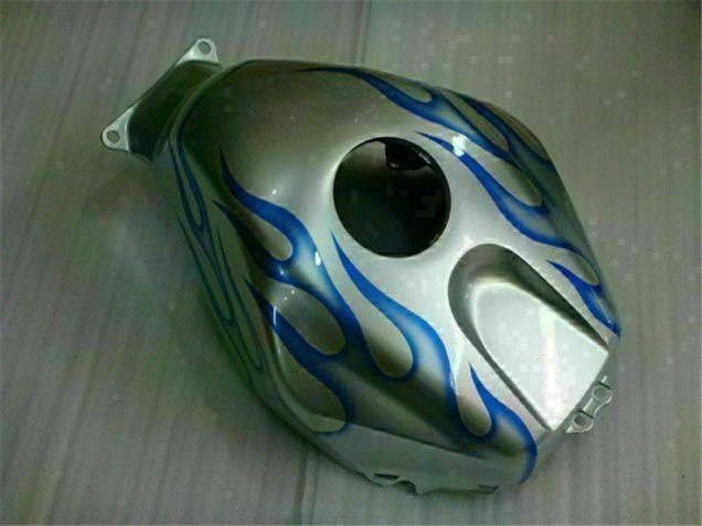 Blanco Azul Llama Carenado Moto Honda CBR 600 RR 05-06 Blanco Azul Llama Carenado Moto Honda CBR 600 RR 05-06