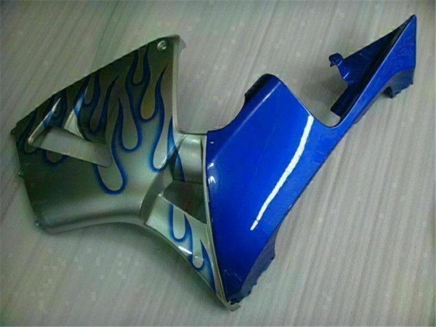 Blanco Azul Llama Carenado Moto Honda CBR 600 RR 05-06 Blanco Azul Llama Carenado Moto Honda CBR 600 RR 05-06