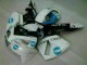 Blanco Azul Moto Plástico Honda CBR 600 RR 05-06