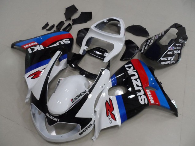Blanco Azul Motul Carenado Moto Suzuki TL1000R 98-03 Blanco Azul Motul Carenado Moto Suzuki TL1000R 98-03