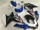 Blanco Azul Negro Carenados Moto Suzuki GSXR 1000 K9 09-16