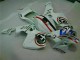 Blanco Azul R 2 Carenado Moto Honda CBR 600 RR 03-04 Blanco Azul R 2 Carenado Moto Honda CBR 600 RR 03-04