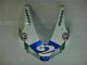 Blanco Azul R 2 Carenado Moto Honda CBR 600 RR 03-04 Blanco Azul R 2 Carenado Moto Honda CBR 600 RR 03-04