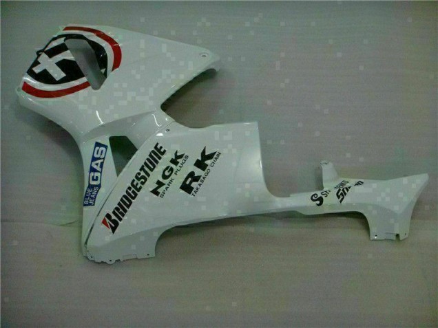 Blanco Azul R 2 Carenado Moto Honda CBR 600 RR 03-04 Blanco Azul R 2 Carenado Moto Honda CBR 600 RR 03-04