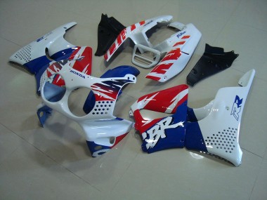 Blanco Azul Rojo Carenado Moto Honda CBR 900 RR 893 92-93