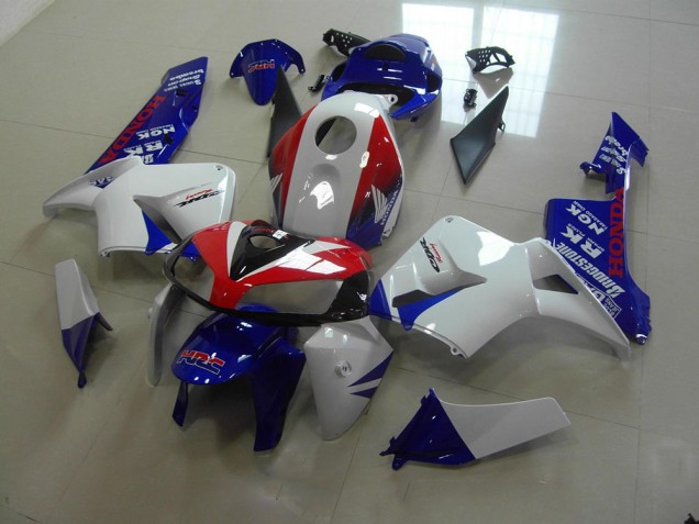 Blanco Azul Rojo HRC ABS Kits Carenado Moto Honda CBR 600 RR 05-06 Blanco Azul Rojo HRC ABS Kits Carenado Moto Honda CBR 600 RR 05-06