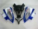 Blanco Azul Sterilgarda Volvo Carenado Moto Yamaha R6 08-16 Blanco Azul Sterilgarda Volvo Carenado Moto Yamaha R6 08-16