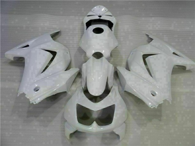Blanco Carenado Moto Kawasaki EX250 08-12