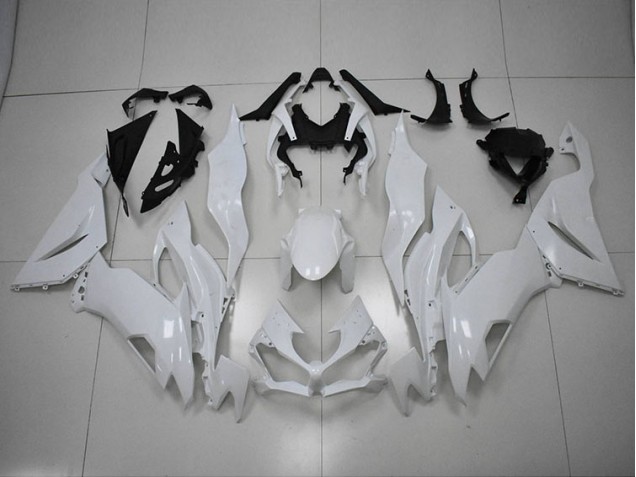 Blanco Carenado Moto Kawasaki ZX6R 19-23 Blanco Carenado Moto Kawasaki ZX6R 19-23