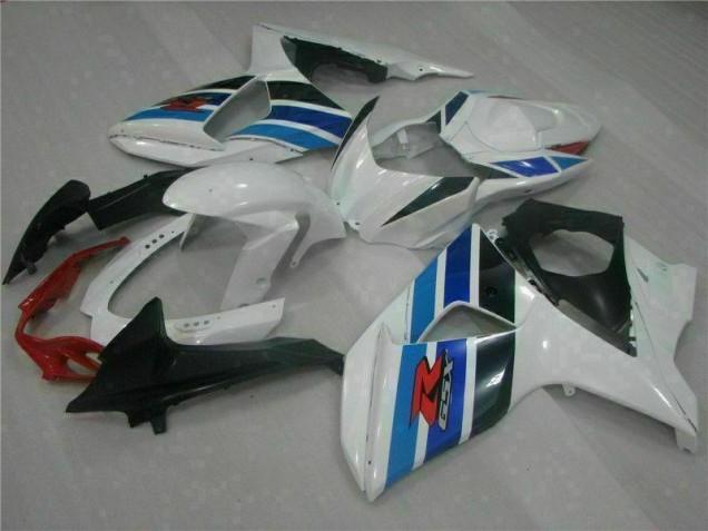 Blanco Carenado Moto Suzuki GSXR 1000 K9 09-16